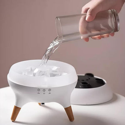 Jellyfish Aroma Humidifier - Ultrasonic Essential Oil Diffuser with 7 LED Lights