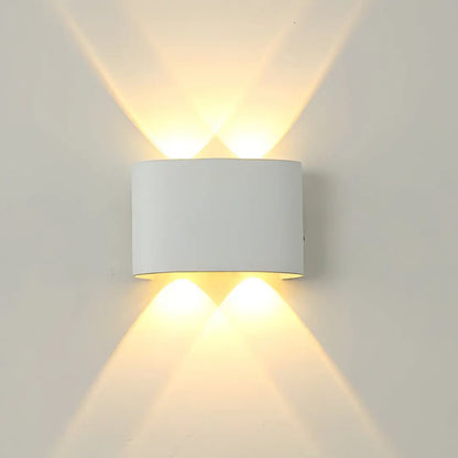 LuminaMount LED Wall Light - Modern Accent Lighting for Indoors and Outdoors