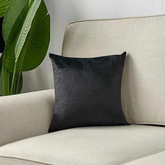 Pack of 3 Black Cushion Covers