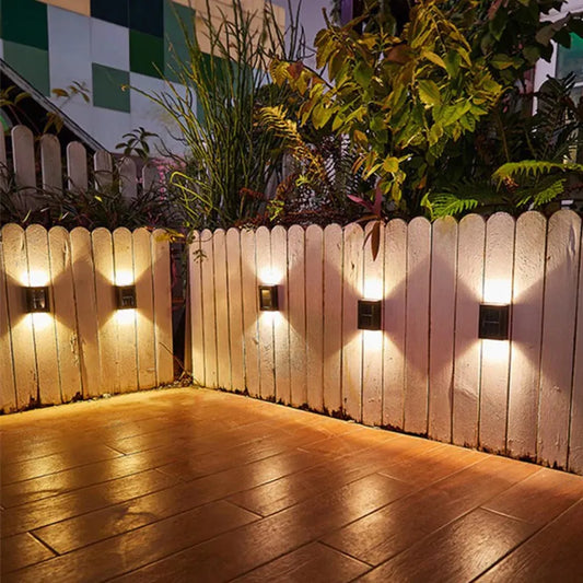 Reliable Outdoor Solar Wall Lights for Garden & Yard Lighting