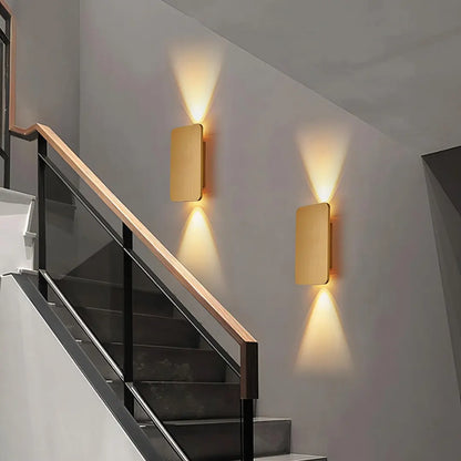 Modern Rectangular Sleek Wall Light - Contemporary Accent