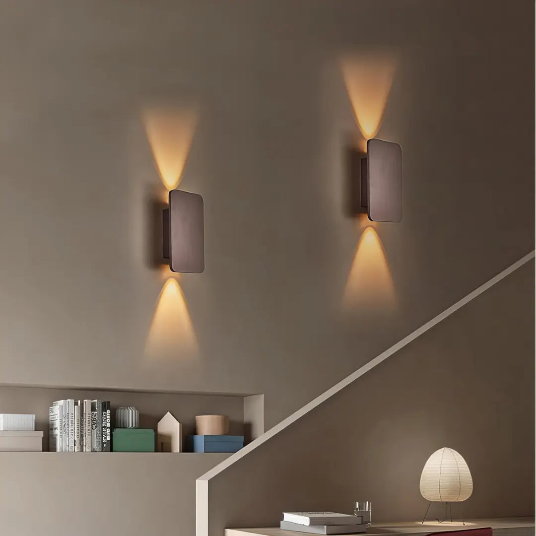 Modern Rectangular Sleek Wall Light - Contemporary Accent