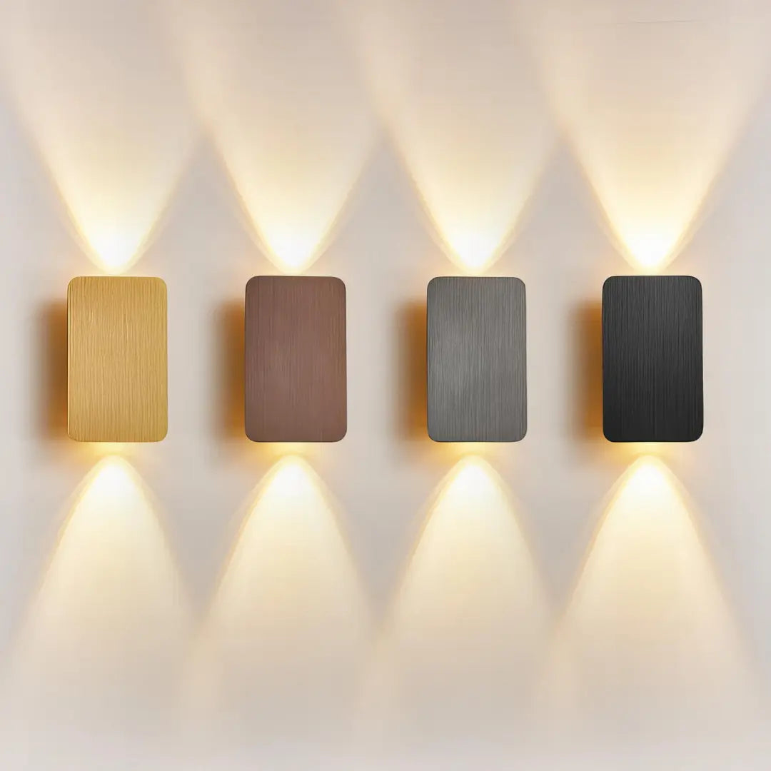 Modern Rectangular Sleek Wall Light - Contemporary Accent