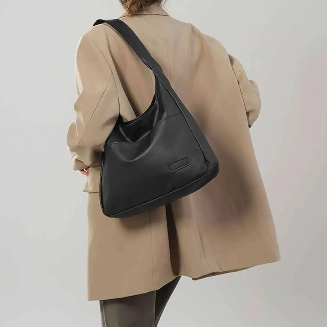 Minimalist PU Leather Tote Bag for Effortless Everyday Style