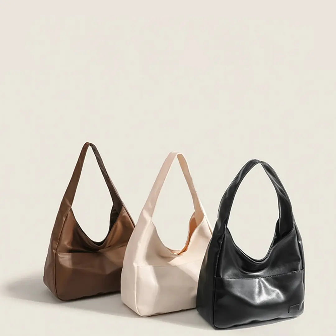 Minimalist PU Leather Tote Bag for Effortless Everyday Style
