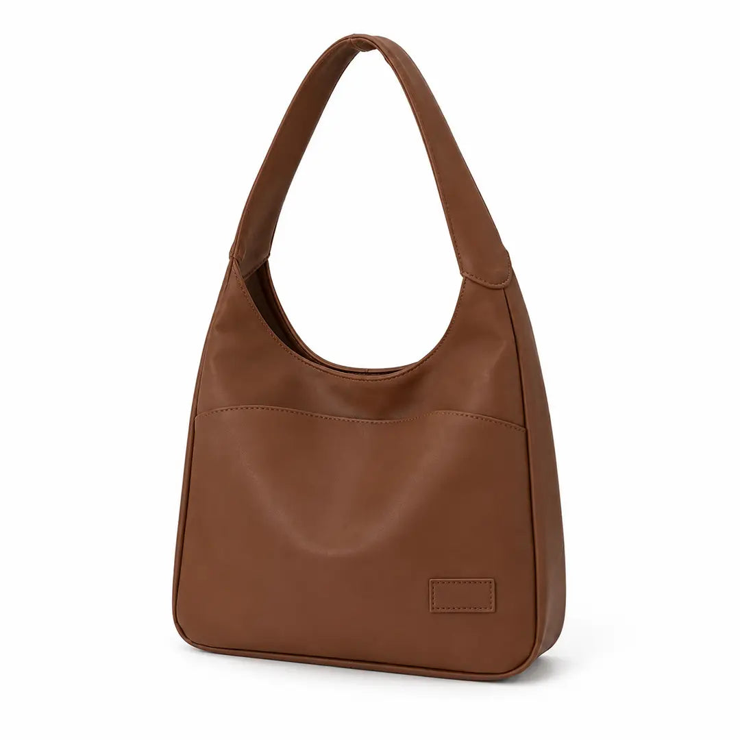 Minimalist PU Leather Tote Bag for Effortless Everyday Style