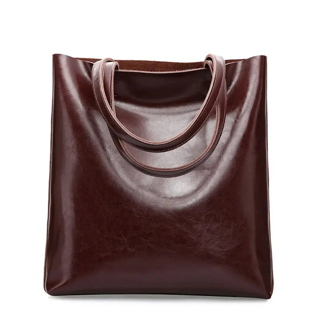 Genuine Leather Tote Bag for Timeless Style and Everyday Functionality