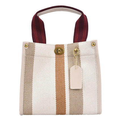 Stylish Canvas Tote Bag for Everyday Organization and Effortless Style