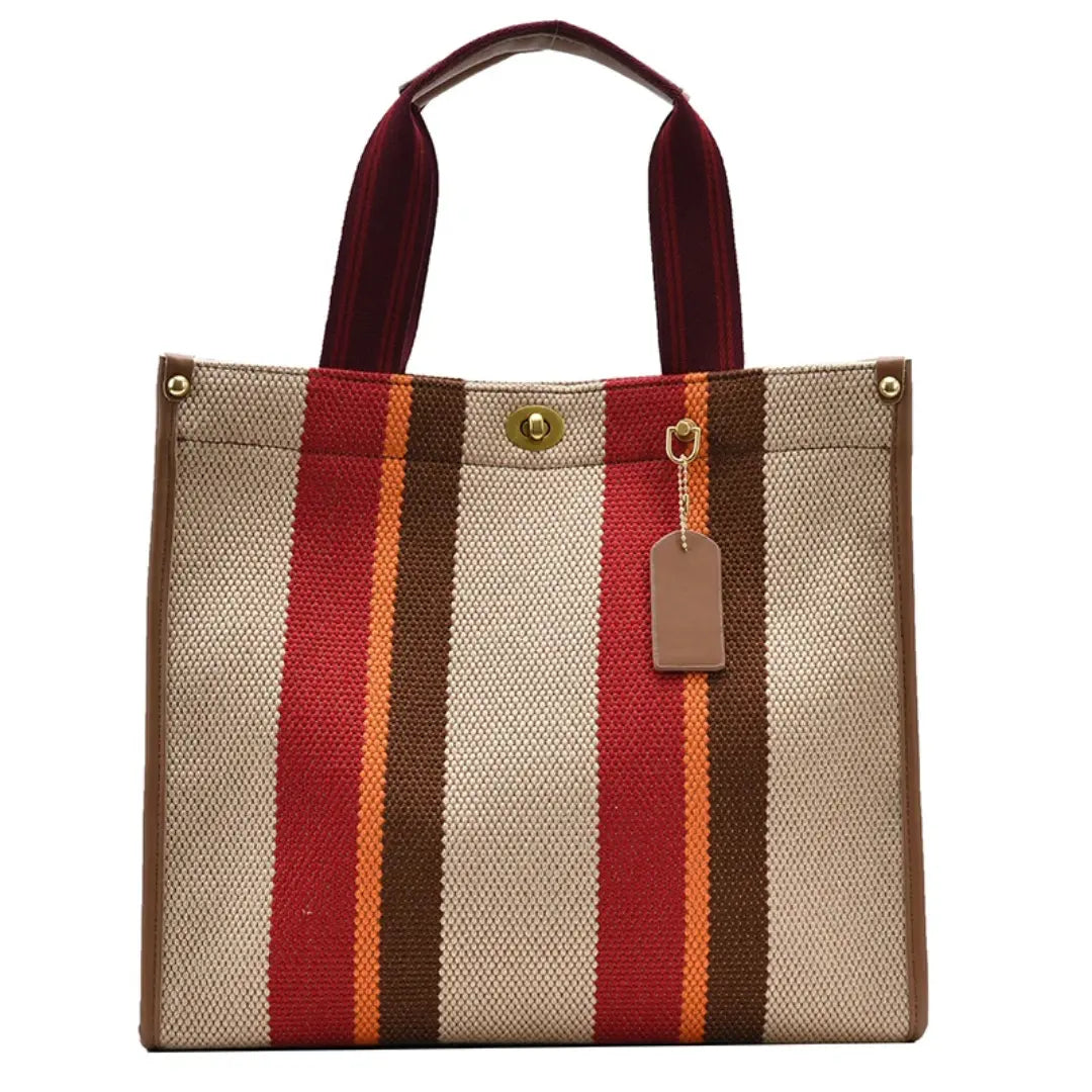 Stylish Canvas Tote Bag for Everyday Organization and Effortless Style