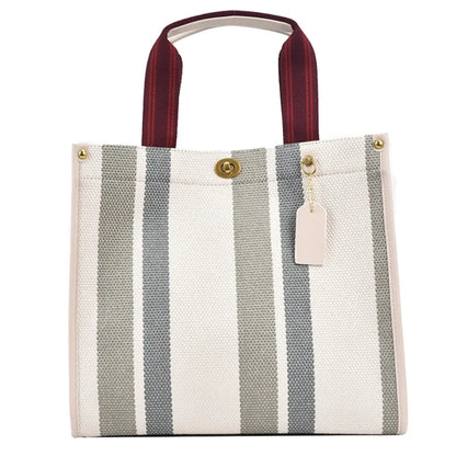 Stylish Canvas Tote Bag for Everyday Organization and Effortless Style