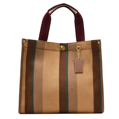 Stylish Canvas Tote Bag for Everyday Organization and Effortless Style