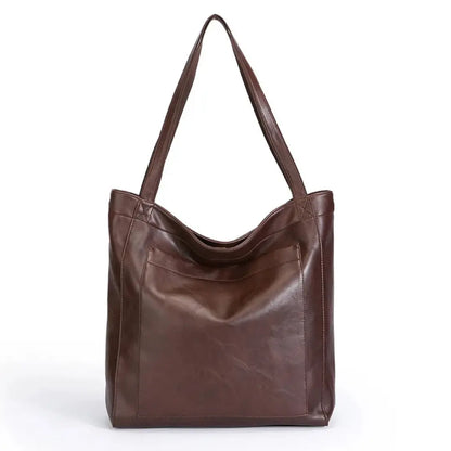 Vintage Leather Tote Bag for Timeless Style and Everyday Functionality