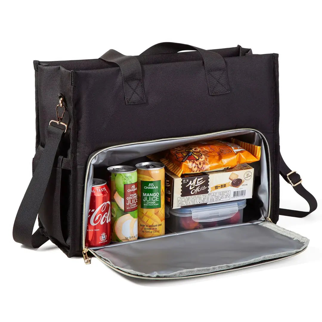 Insulated Lunch Tote Bag - Leakproof Thermal Cooler Bag for Work, Travel & Picnic