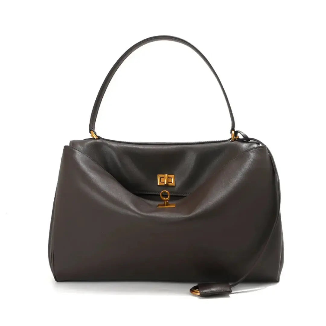 Luxury Genuine Leather Tote Bag for Modern Everyday Elegance