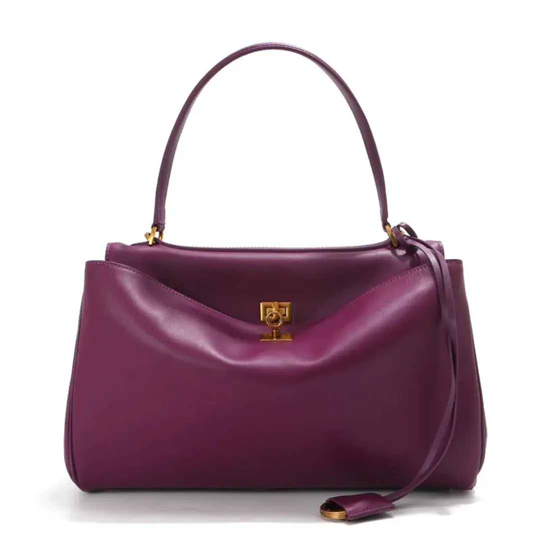 Luxury Genuine Leather Tote Bag for Modern Everyday Elegance