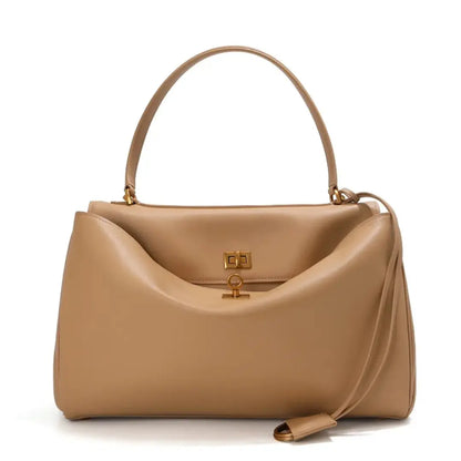 Luxury Genuine Leather Tote Bag for Modern Everyday Elegance