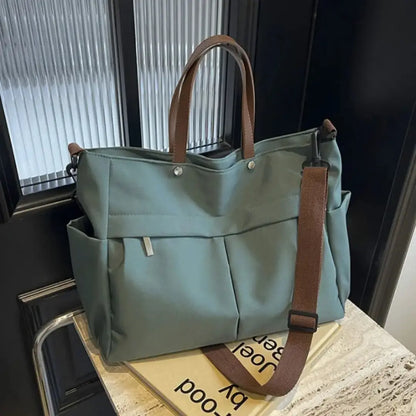 Nuvelle – Nylon Commuter Shoulder Bag Large Capacity Crossbody Tote for Women