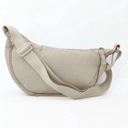 Lightweight Nylon Hobo Tote Bag for Everyday Comfort and Style
