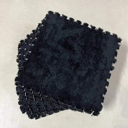 Soft Plush Baby Play Mat - Foam Puzzle Carpet for Kids, Nursery, or Living Room