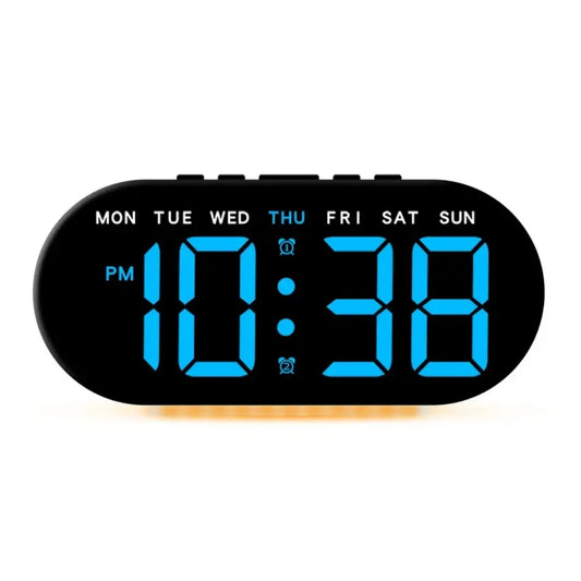 Multifunctional Silent Digital Bedside Alarm Clock