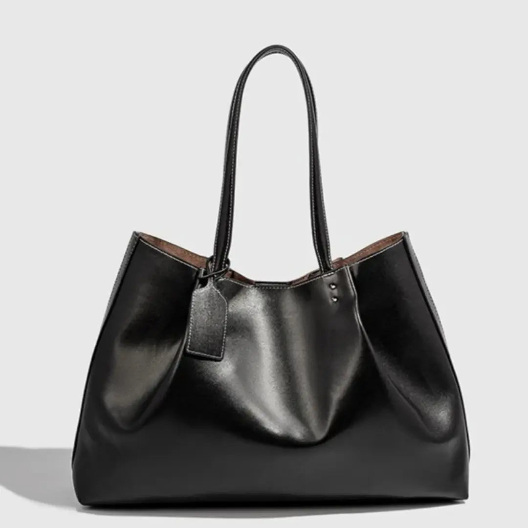 Avelin – Oversized Leather Tote Bag for Women