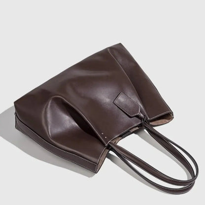 Avelin – Oversized Leather Tote Bag for Women