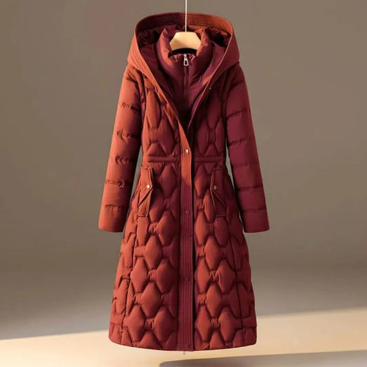 Lauren Quilted Hooded Coat
