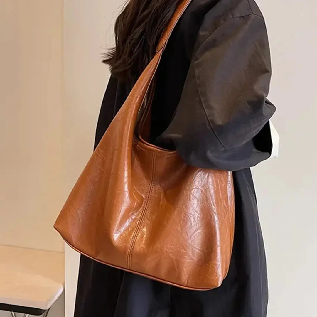 Lunara – Slouchy Hobo Shoulder Bag for Women PU Leather Tote