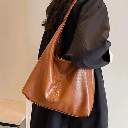 Lunara – Slouchy Hobo Shoulder Bag for Women PU Leather Tote