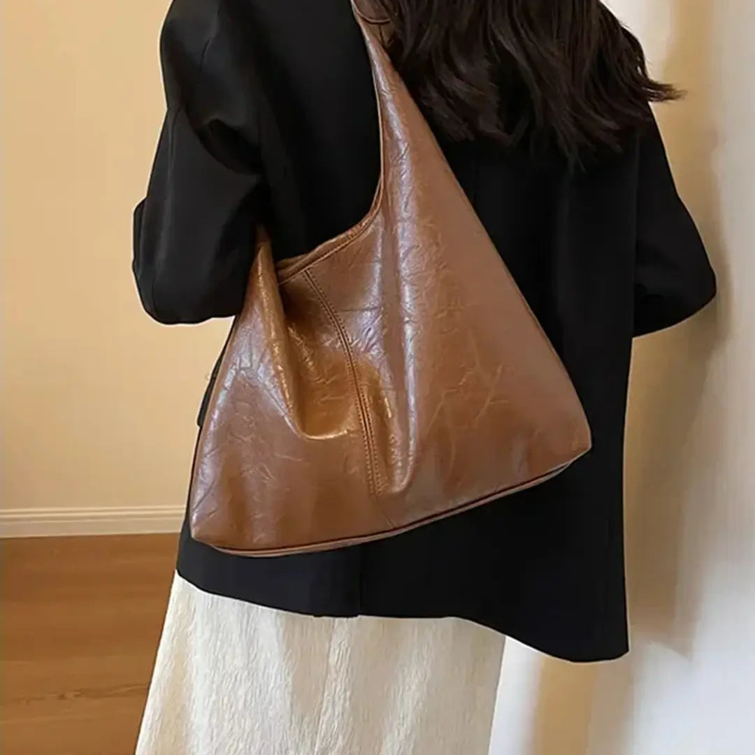 Lunara – Slouchy Hobo Shoulder Bag for Women PU Leather Tote