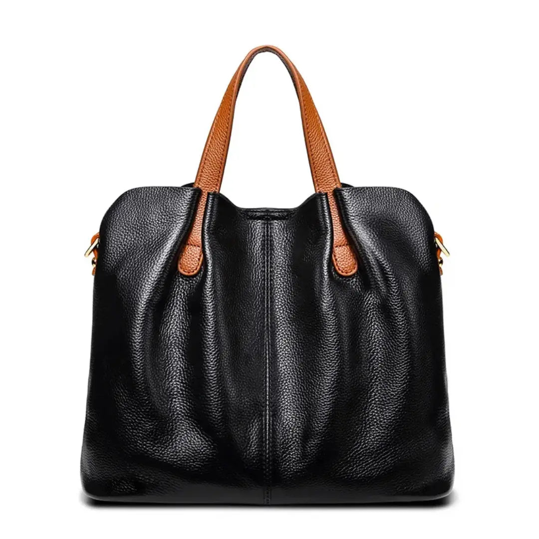 Aurelia – Genuine Leather Tote Bag for Women Handbag Work Commuter Purse