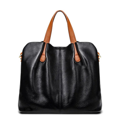 Aurelia – Genuine Leather Tote Bag for Women Handbag Work Commuter Purse