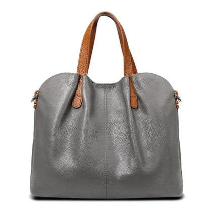 Aurelia – Genuine Leather Tote Bag for Women Handbag Work Commuter Purse