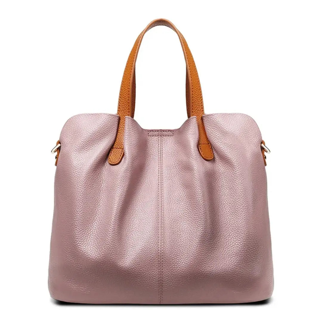 Aurelia – Genuine Leather Tote Bag for Women Handbag Work Commuter Purse