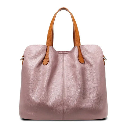 Aurelia – Genuine Leather Tote Bag for Women Handbag Work Commuter Purse