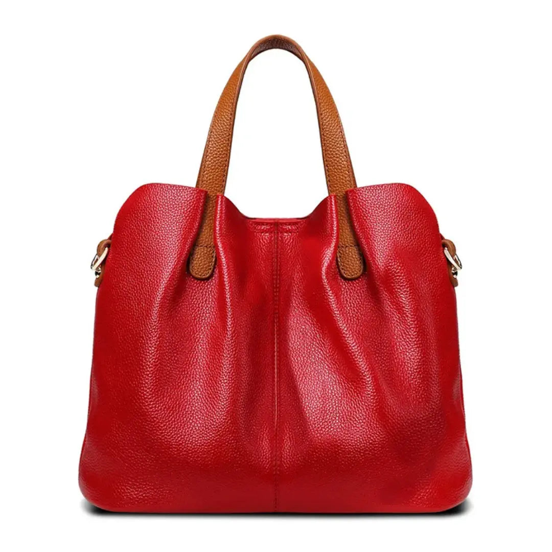 Aurelia – Genuine Leather Tote Bag for Women Handbag Work Commuter Purse