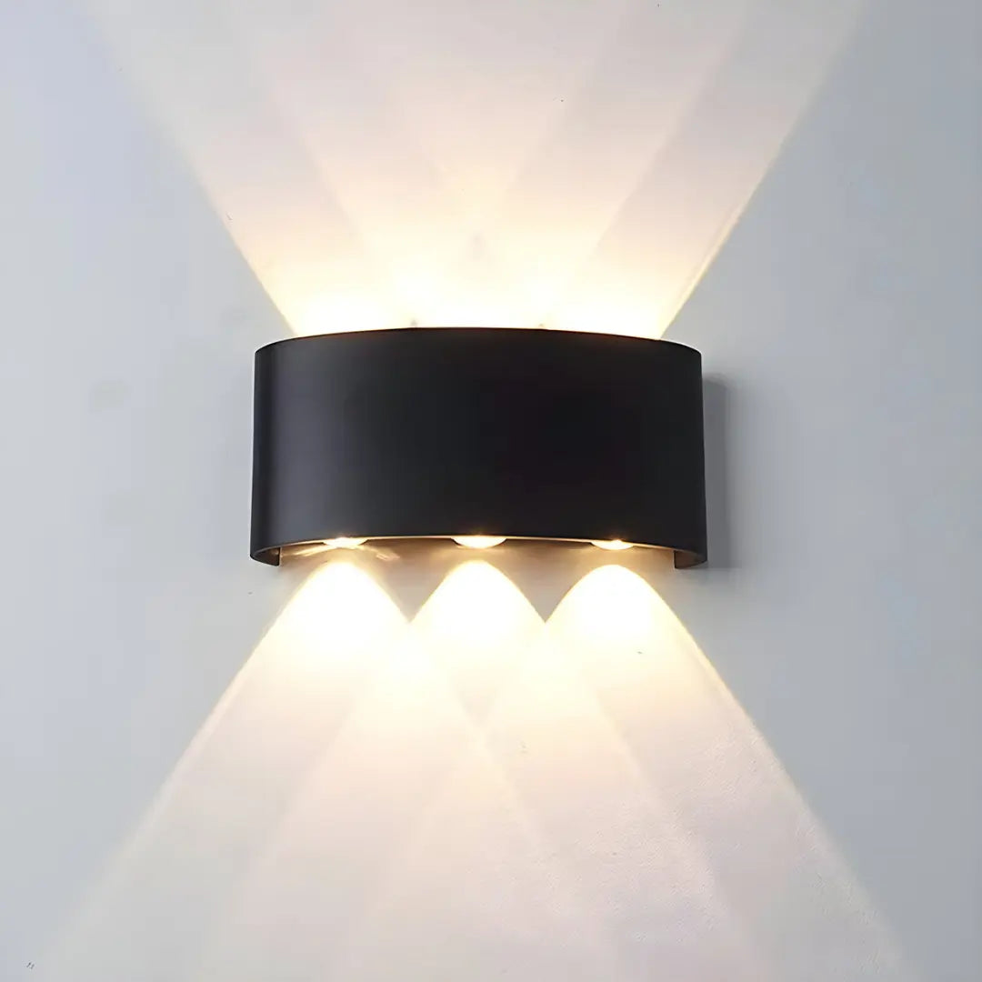 LuminaMount LED Wall Light - Modern Accent Lighting for Indoors and Outdoors