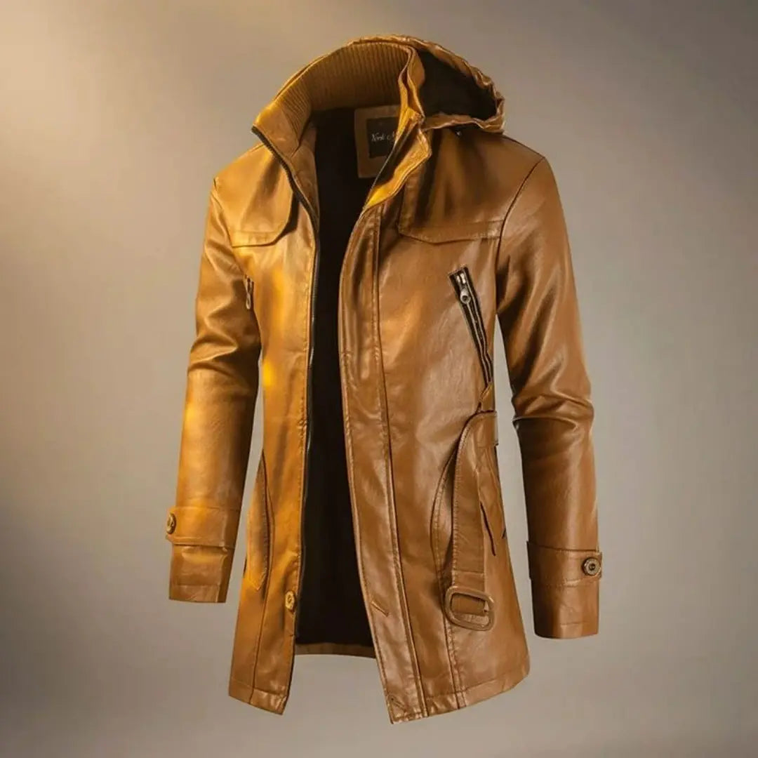 Marvin Legacy Hooded Leather Jacket