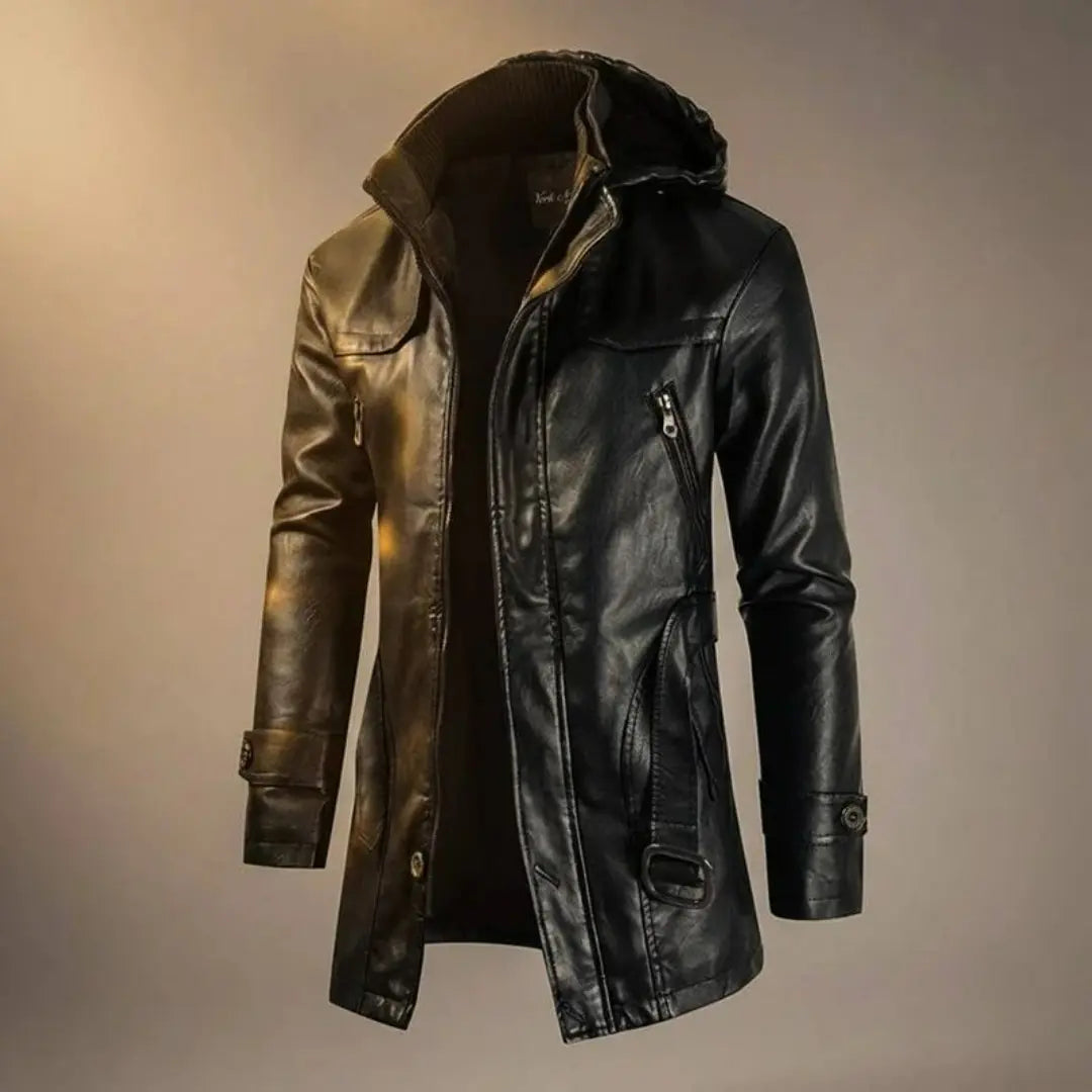 Marvin Legacy Hooded Leather Jacket