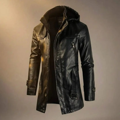 Marvin Legacy Hooded Leather Jacket