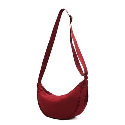 Lightweight Nylon Hobo Tote Bag for Everyday Comfort and Style