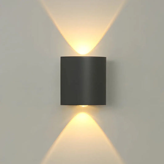 LuminaMount LED Wall Light - Modern Accent Lighting for Indoors and Outdoors