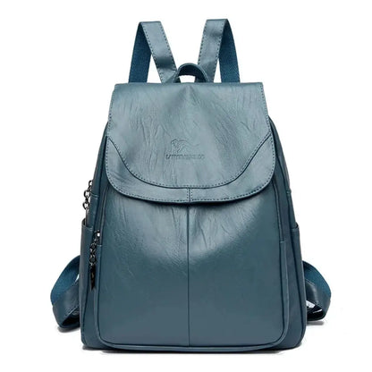 Velmora – Genuine Leather Backpack for Women