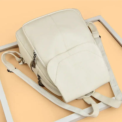Velmora – Genuine Leather Backpack for Women