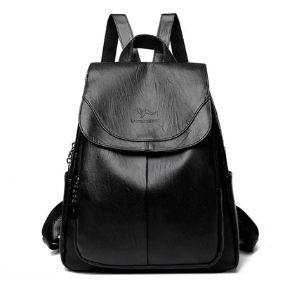 Velmora – Genuine Leather Backpack for Women