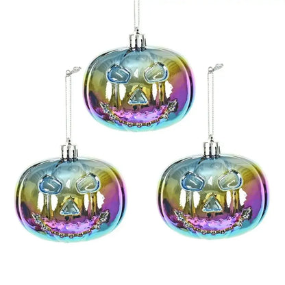 3 PCs Vintage Halloween Pumpkin Hanging Balls
