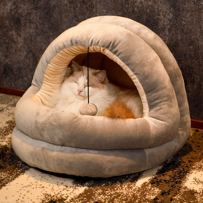 Cosy Cat Cave Bed